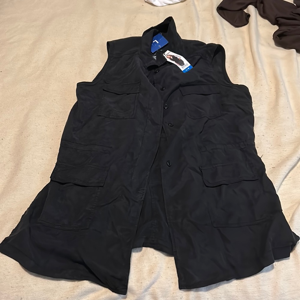 Black large vest